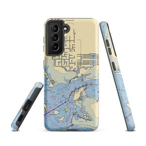 Safe Harbor Cape Harbour (Fort Myers, FL) NOAA Chart Samsung Phone Case