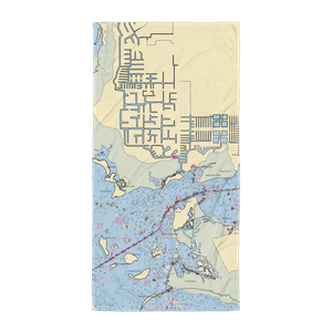 Safe Harbor Cape Harbour (Fort Myers, FL) NOAA Chart Towel