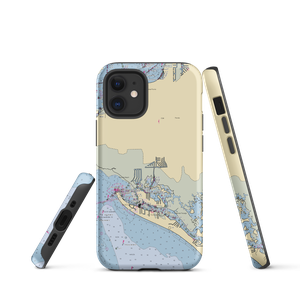 Latitude 26° Waterfront Boutique Resort - Fort Myers Beach (Fort Myers, FL) NOAA Chart  Tough iPhone Case