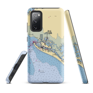 Bay Harbour Marina Village (Fort Myers, FL) NOAA Chart Samsung Phone Case