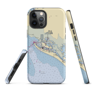 Bay Harbour Marina Village (Fort Myers, FL) NOAA Chart  Tough iPhone Case