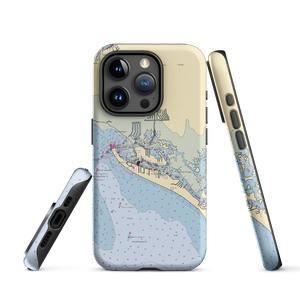 Matanzas Pass Mooring Field (Fort Myers, FL) NOAA Chart  Tough iPhone Case