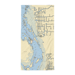 Matlacha Marina Inc (Cape Coral, FL) NOAA Chart Towel