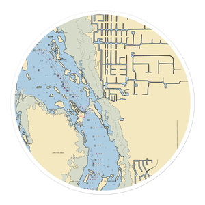 Matlacha Marina Inc (Cape Coral, FL) NOAA Chart Sticker