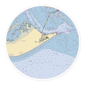 Sanibel Marina (Sanibel, FL) NOAA Chart Sticker