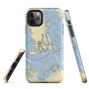 Bob & Annies Boat Yard (Sanibel, FL) NOAA Chart  Tough iPhone Case