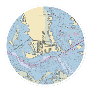 St James Marina, Inc. (Sanibel, FL) NOAA Chart Sticker