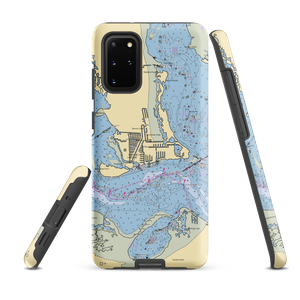Monroe Canal Marina (Sanibel, FL) NOAA Chart Samsung Phone Case