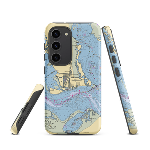 The Waterfront Restaurant and Marina (Sanibel, FL) NOAA Chart Samsung Phone Case