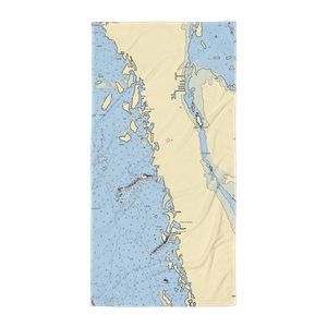 Pine Island Commercial Marina (Saint James City, FL) NOAA Chart Towel