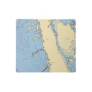 Pine Island Commercial Marina (Saint James City, FL) NOAA Chart  Gaming Mouse Pad