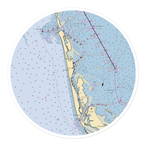 Captiva Island Yacht Club (Captiva, FL) NOAA Chart Sticker