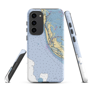 The Castaways Marina (Captiva, FL) NOAA Chart Samsung Phone Case