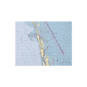 South Seas Island Resort Marina (Captiva, FL) NOAA Chart Jigsaw Puzzle