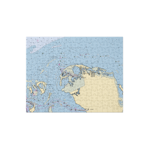 Four Winds Marina (Pineland, FL) NOAA Chart Jigsaw Puzzle