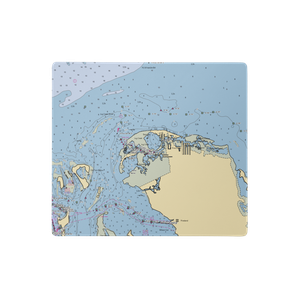 Four Winds Marina (Pineland, FL) NOAA Chart  Gaming Mouse Pad