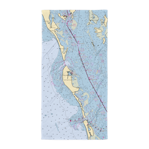 Barnacles Docks (Captiva, FL) NOAA Chart Towel