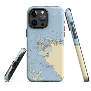 Bocilla Island Club Marina (Pineland, FL) NOAA Chart  Tough iPhone Case