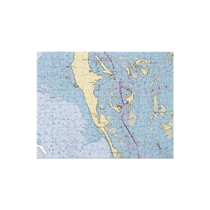 Cabbage Key Marina (Pineland, FL) NOAA Chart Jigsaw Puzzle