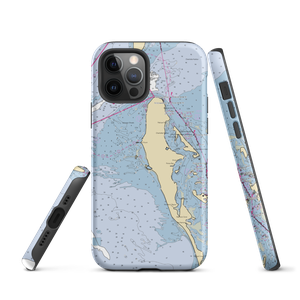 Cayo Costa State Park Dock (Boca Grande, FL) NOAA Chart  Tough iPhone Case