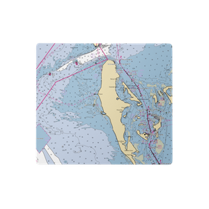 Cayo Costa State Park Dock (Boca Grande, FL) NOAA Chart  Gaming Mouse Pad