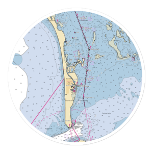 Innlet on the Waterfront (Boca Grande, FL) NOAA Chart Sticker