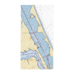 Jensen Beach Mooring Field (Jensen Beach, FL) NOAA Chart Towel