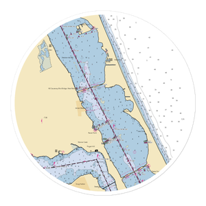 Jensen Beach Mooring Field (Jensen Beach, FL) NOAA Chart Sticker