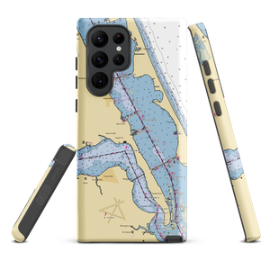 Four Fish Marina (Jensen Beach, FL) NOAA Chart Samsung Phone Case