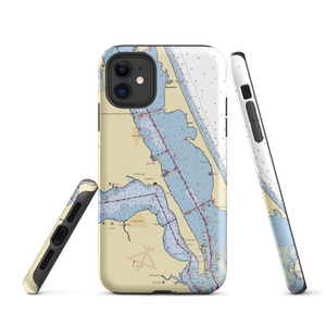 Four Fish Marina (Jensen Beach, FL) NOAA Chart  Tough iPhone Case