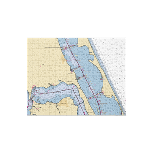 Four Fish Marina (Jensen Beach, FL) NOAA Chart Jigsaw Puzzle