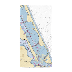 Central Marine (Stuart, FL) NOAA Chart Towel