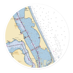 Central Marine (Stuart, FL) NOAA Chart Sticker