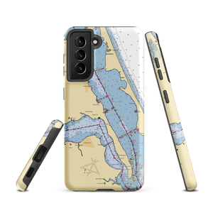 Stuart Harbour Yacht Club (Jensen Beach, FL) NOAA Chart Samsung Phone Case