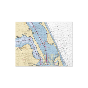 Safe Harbor Harborage Yacht Club (Stuart, FL) NOAA Chart Jigsaw Puzzle