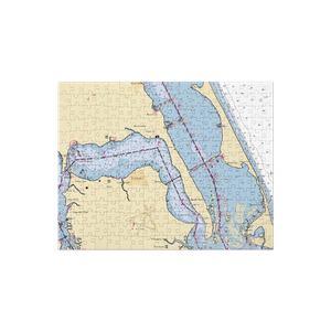 Palm Cove Yacht and Country Club (Stuart, FL) NOAA Chart Jigsaw Puzzle