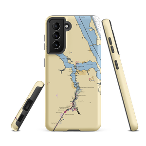 Meridian Marina and Yacht Club (Stuart, FL) NOAA Chart Samsung Phone Case