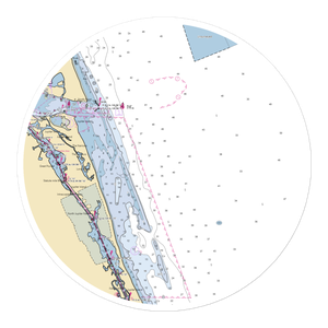 Hinckley Yacht Services - Stuart (Stuart, FL) NOAA Chart Sticker