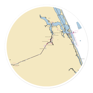 River Forest Yachting Center (Stuart, FL) NOAA Chart Sticker