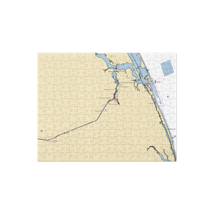 Stuart Yacht Harbor (Stuart, FL) NOAA Chart Jigsaw Puzzle