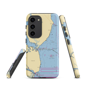 Dog River Marina (Satsuma, AL) NOAA Chart Samsung Phone Case