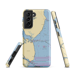 Dog River Marina (Satsuma, AL) NOAA Chart Samsung Phone Case