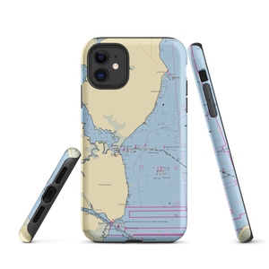 Beachcomber Marina (Satsuma, AL) NOAA Chart  Tough iPhone Case