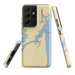 Fowl River Marina (Theodore, AL) NOAA Chart Samsung Phone Case