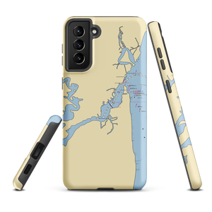 Fowl River Marina (Theodore, AL) NOAA Chart Samsung Phone Case