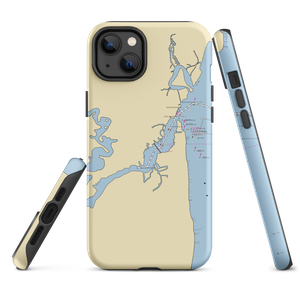 Fowl River Marina (Theodore, AL) NOAA Chart  Tough iPhone Case