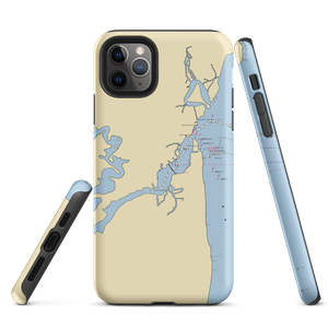 Fowl River Marina (Theodore, AL) NOAA Chart  Tough iPhone Case