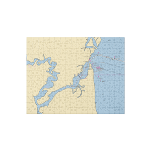 Fowl River Marina (Theodore, AL) NOAA Chart Jigsaw Puzzle