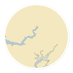 DeltaPort Marina (Coden, AL) NOAA Chart Sticker