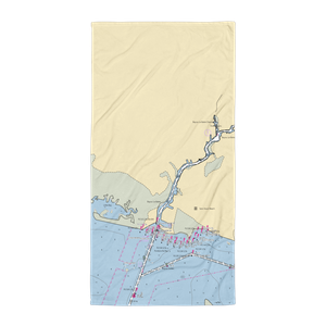 Master Marine Inc. (Bayou La Batre, AL) NOAA Chart Towel